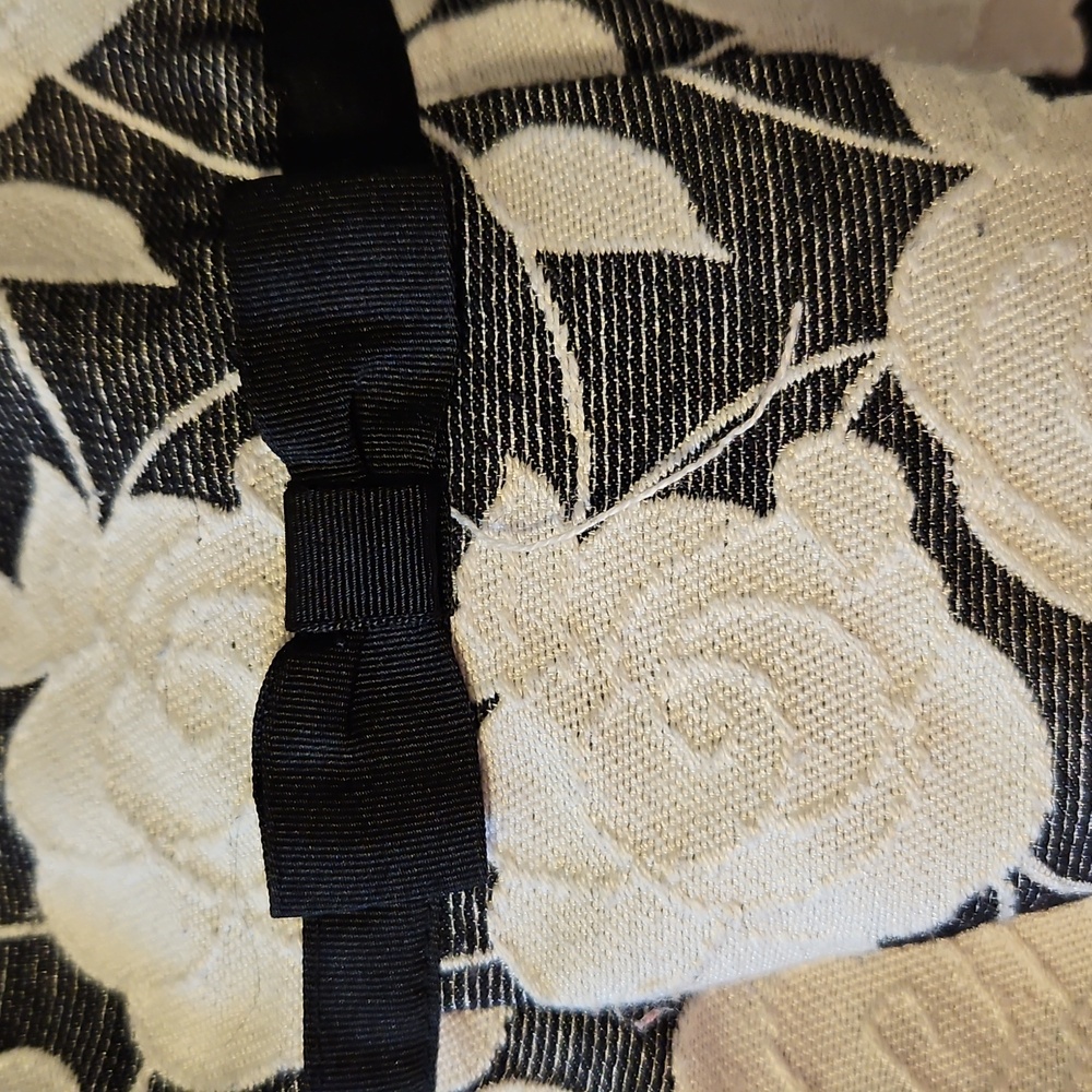 Janie and Jack Girls 3T Black & White Floral Jacquard Formal Dress - EUC - Picture 4 of 6